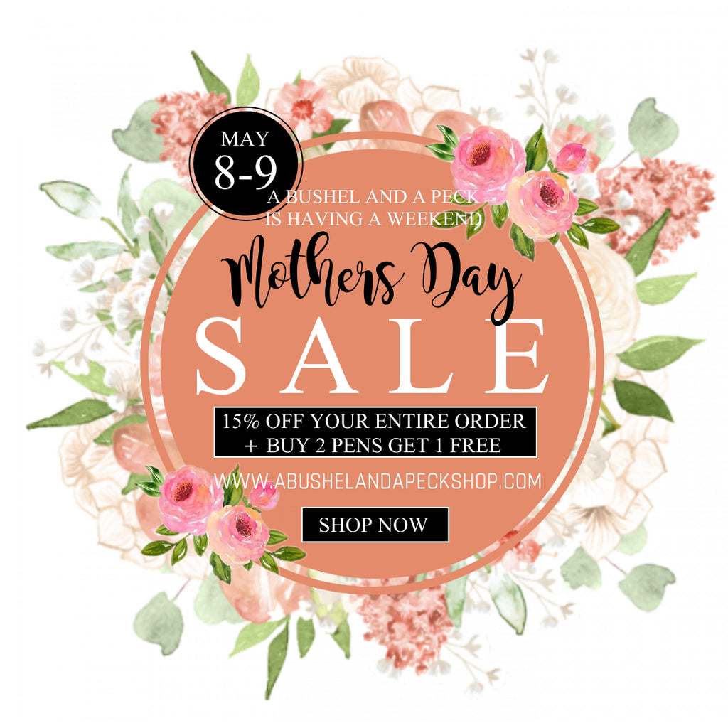 GLITTER PENS + MOTHER'S DAY SALE
