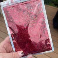 DUMP GLITTER - RED WITH A HINT OF GOLD