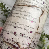 BOOK PAGES TUMBLER