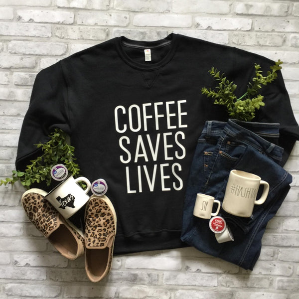 COFFEE SAVES LIVES